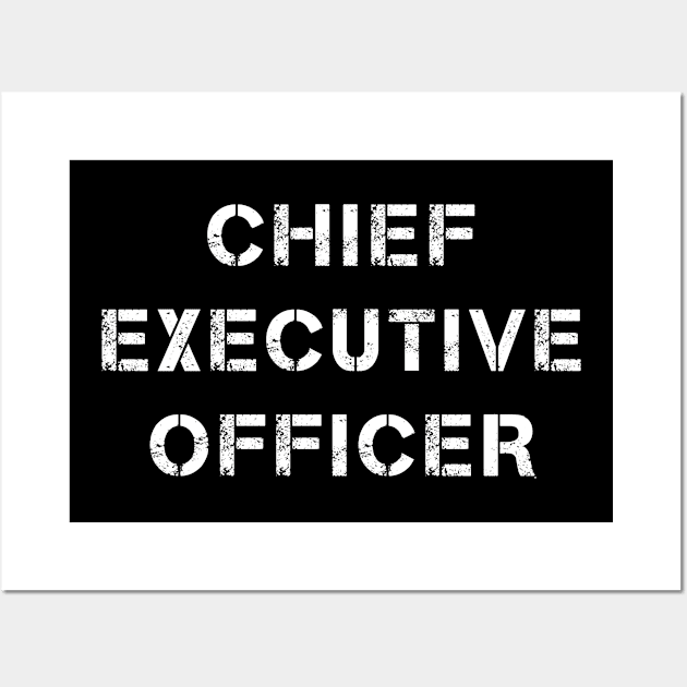 Chief Executive Officer Wall Art by PallKris